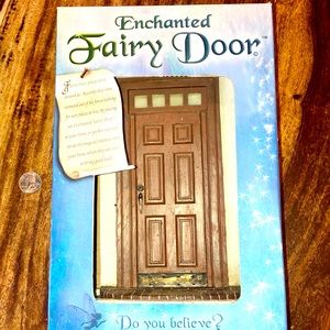Enchanted Fairy Door (Decoration size 11 inches by 5 by 1  approx)